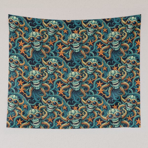 Item preview, OCTOPUS SMILE PATTERN designed and sold by agoraman.
