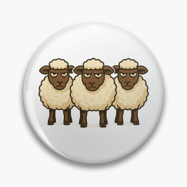 Item preview, Sheep Gang. No Flocks Given designed and sold by Mjonkey.