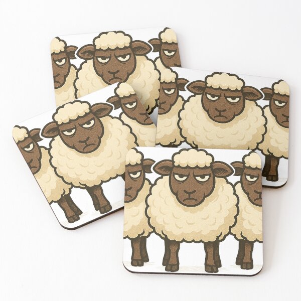 Item preview, Sheep Gang. No Flocks Given designed and sold by Mjonkey.