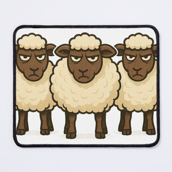 Item preview, Sheep Gang. No Flocks Given designed and sold by Mjonkey.