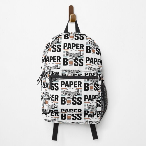 Item preview, Paper Boss Office Hustler with Coffee and Stack designed and sold by Taans-Creation.
