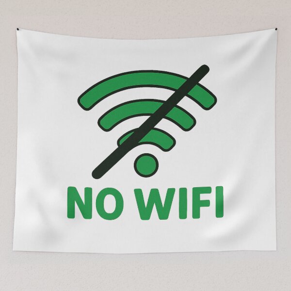 Item preview, NO WIFI T-Shirt designed and sold by CeammiShop.
