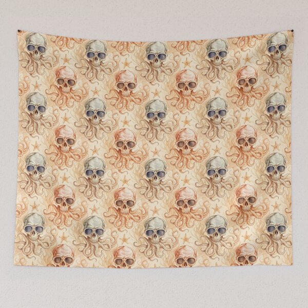 Item preview, OCTOPUS  SEAMLESS  GRAPHIC  PATTERN  designed and sold by agoraman.