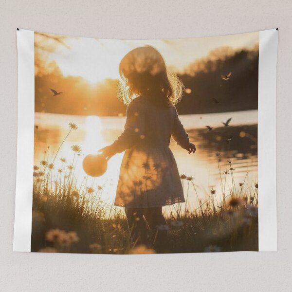Item preview, A girl in the evening light designed and sold by Bernsteinhaus.