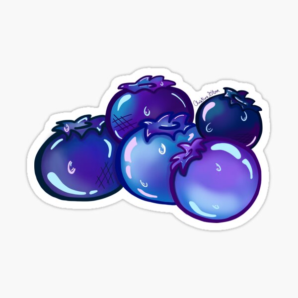 Item preview, Shiny Blueberries designed and sold by Tres Corda Designs.