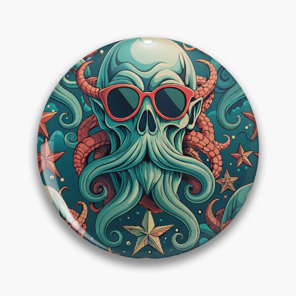 Item preview, OCTOPUS SEAMLESS  PATTERN steampunk  designed and sold by agoraman.