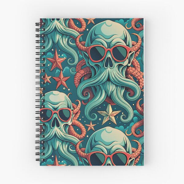 Item preview, OCTOPUS SEAMLESS  PATTERN steampunk  designed and sold by agoraman.
