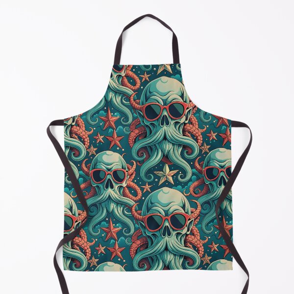 Item preview, OCTOPUS SEAMLESS PATTERN steampunk designed and sold by agoraman.
