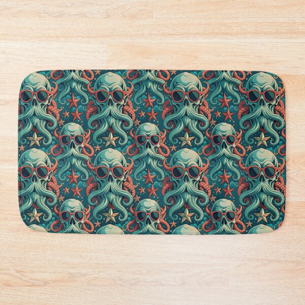 Item preview, OCTOPUS SEAMLESS  PATTERN steampunk  designed and sold by agoraman.