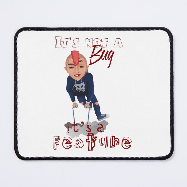Item preview, It's not a bug it's a feature - Spina Bifida Awarness designed and sold by Ms-Bees-Tees.