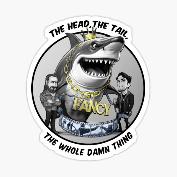 Item preview, The Head The Tail The Whole Damn Thing - podcast show logo designed and sold by wholedamnthing.
