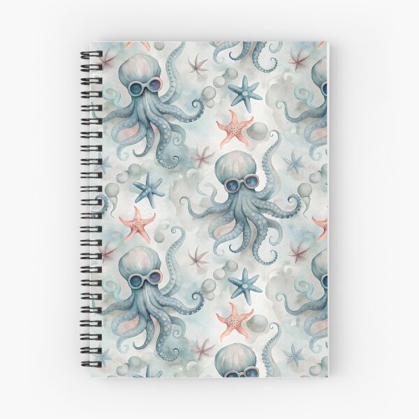 Item preview, OCTOPUS PATTERN WATERCOLOR designed and sold by agoraman.