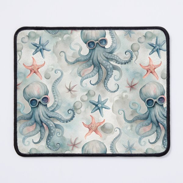 Item preview, OCTOPUS PATTERN WATERCOLOR designed and sold by agoraman.