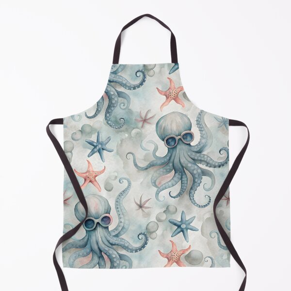 Item preview, OCTOPUS PATTERN WATERCOLOR designed and sold by agoraman.