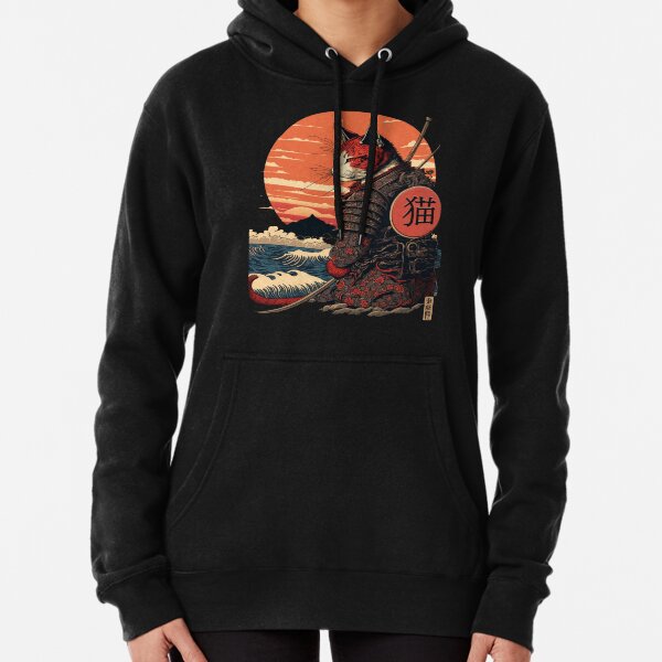 Item preview, Ukiyo e Samurai Cat  designed and sold by TheSamuraiCat.