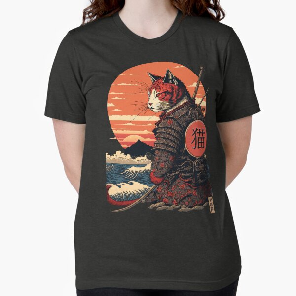 Artikel-Vorschau von Ukiyo und Samurai-Katze, designt und verkauft von TheSamuraiCat.