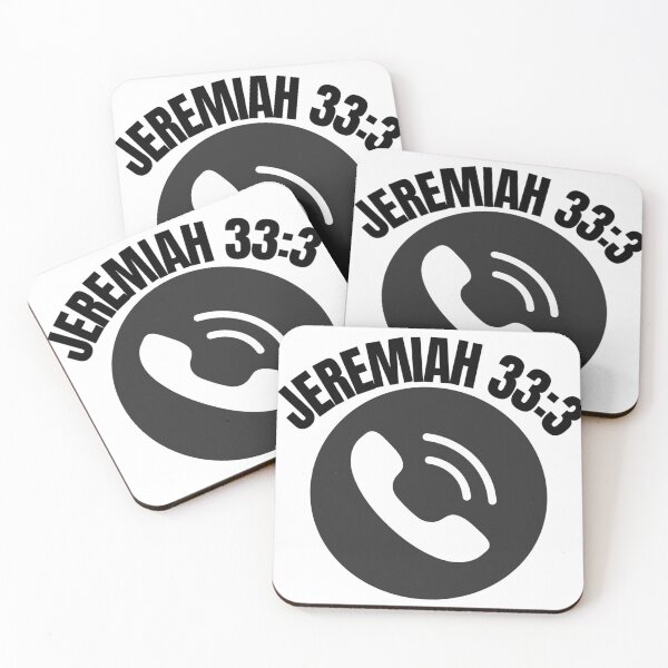 Item preview, Call Unto Me – Jeremiah 33:3 Bible Verse Christian Design designed and sold by Stilll Waters Studio.