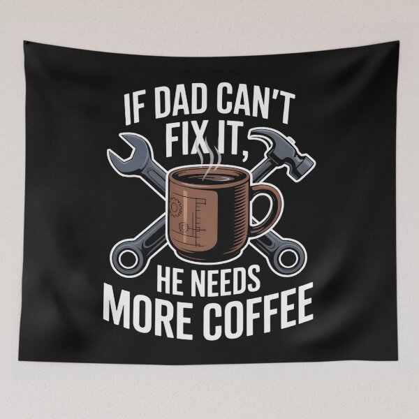 Item preview, Coffee Father's Day Handyman Dad Fix It Men designed and sold by clothesy7.