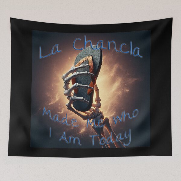 Item preview, La Chancla Made Me Who I Am designed and sold by nikkolaus.