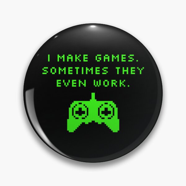 Item preview, Retro Game Dev Pixel Art Quote designed and sold by Dago345.