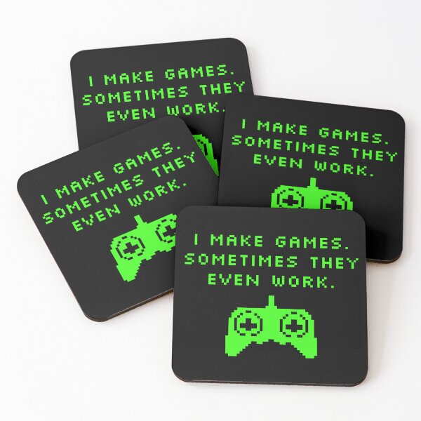 Item preview, Retro Game Dev Pixel Art Quote designed and sold by Dago345.