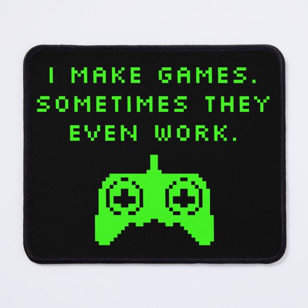 Item preview, Retro Game Dev Pixel Art Quote designed and sold by Dago345.