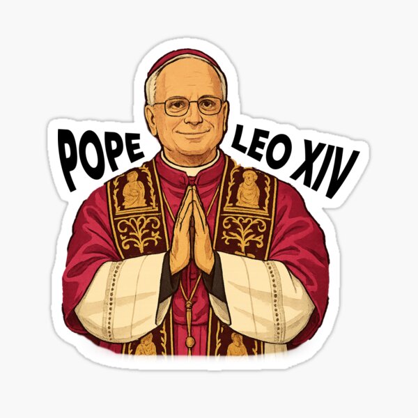 Item preview, New Pope Modern Art - Pope Leo Stylized designed and sold by New Pope Store .