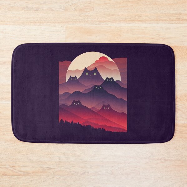 Item preview, Cat Landscape 2 designed and sold by TheSamuraiCat.