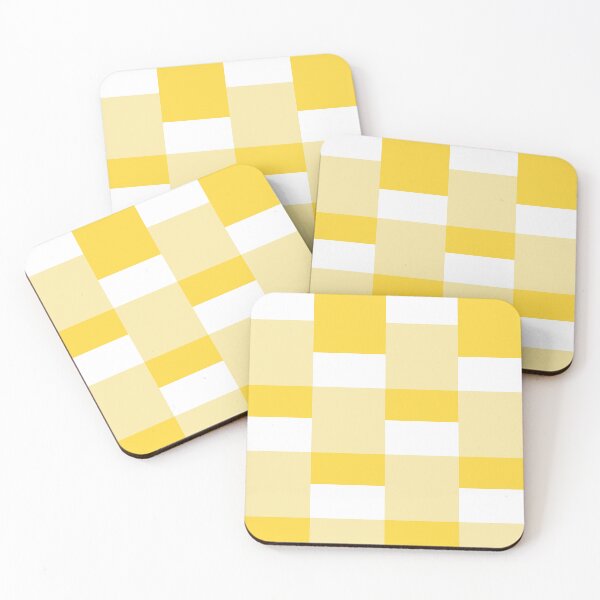 Item preview, Light and Dark Yellow Geometric Pattern designed and sold by OneThreeSix.