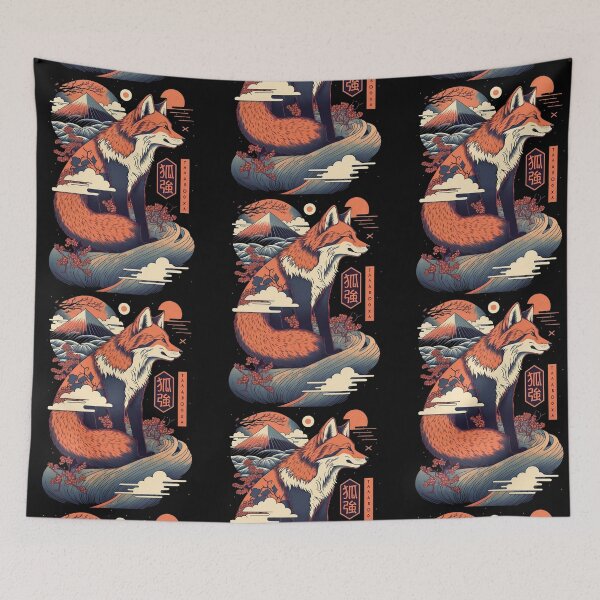 Item preview, Japanese Fox 3 designed and sold by TheSamuraiCat.
