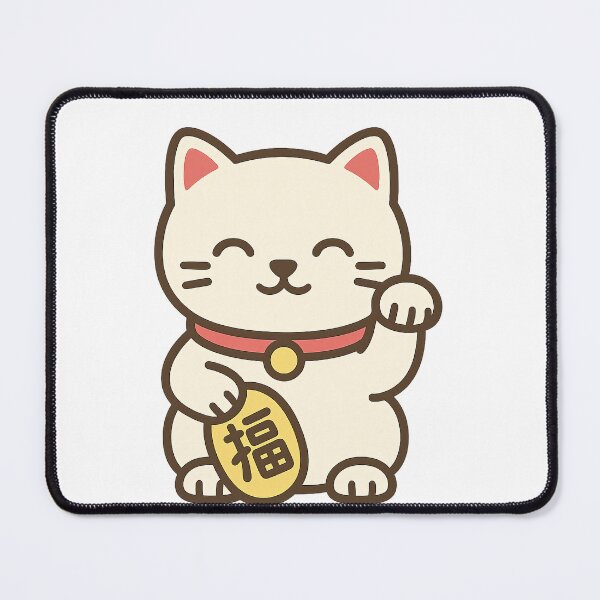 Item preview, Kawaii Maneki-Neko – Lucky Beckoning Cat designed and sold by NipponPop.