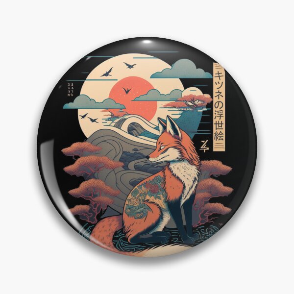 Item preview, Japanese Fox 8 designed and sold by TheSamuraiCat.
