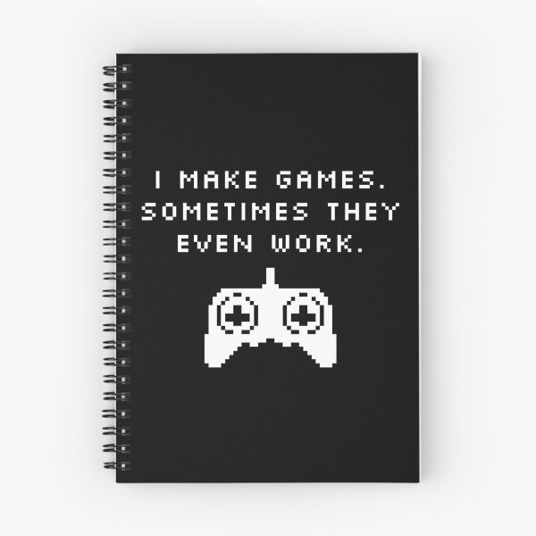 Item preview, I Make Games – Pixel Art Game Dev Quote designed and sold by Dago345.