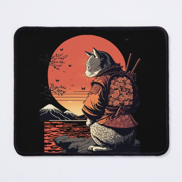 Item preview, Ukiyo e Cat 3 designed and sold by TheSamuraiCat.