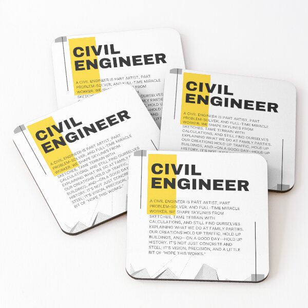 Item preview, Civil Engineer Definition Civil Engineer Stickers – Structural Humor, Sarcastic Quotes, Engineering Motivation & Chaos Designs designed and sold by mimicrafts516.