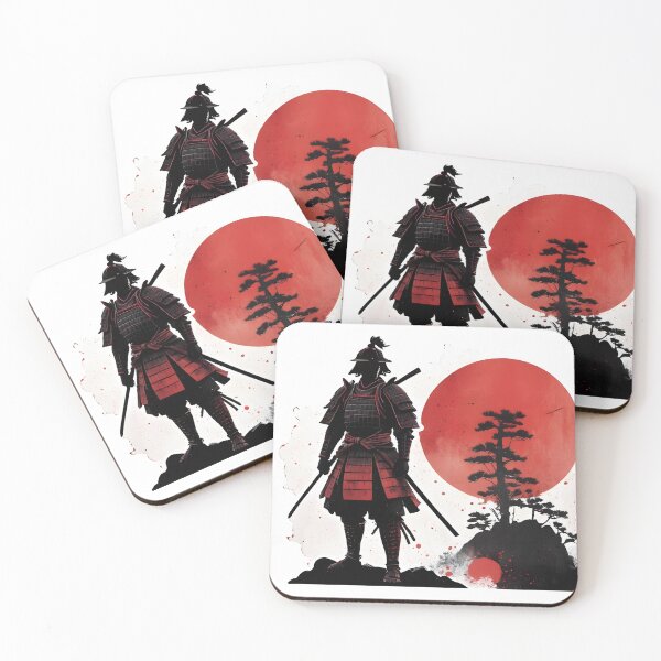 Artikelvorschau, Samurai auf dem Hügel – Japanische Tintensonne entworfen und verkauft von ZM0R.