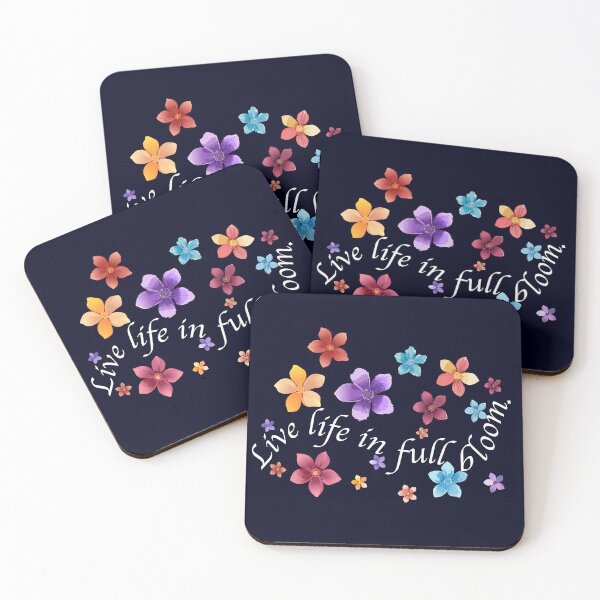 Item preview, Live life in full bloom designed and sold by Enchanted Purple Poppy.