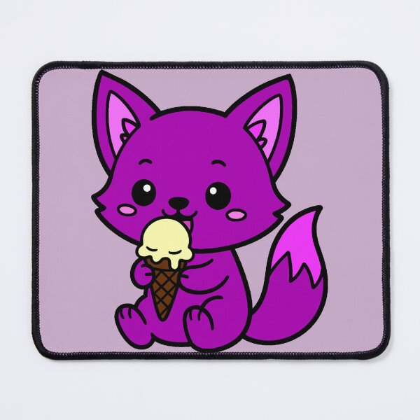 Item preview, Foxy Ice Cream - Dark Pink designed and sold by AngelMiette.