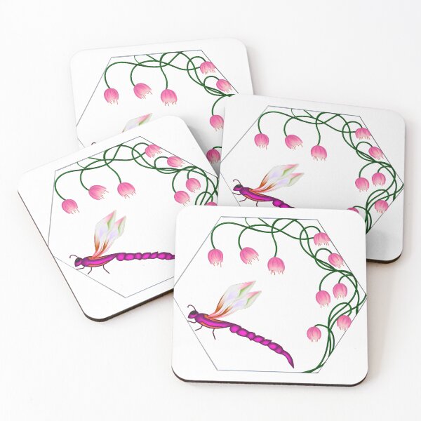 Item preview, Dragonfly Blossoms 4 designed and sold by lezell.