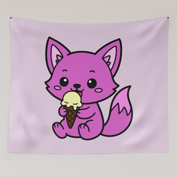 Item preview, Foxy Ice Cream - Pink designed and sold by AngelMiette.