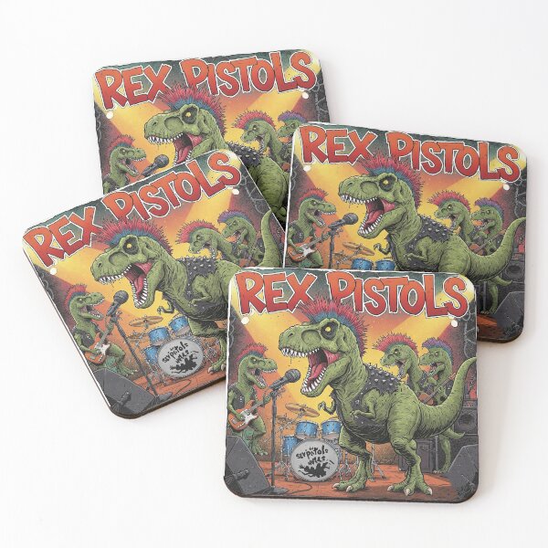 Item preview, Jurassic Rex Pistols: Old Punk designed and sold by Abeshinobi.