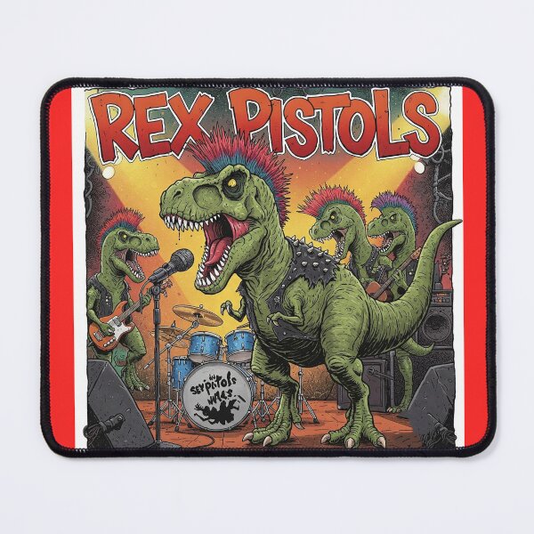 Item preview, Jurassic Rex Pistols: Old Punk designed and sold by Abeshinobi.