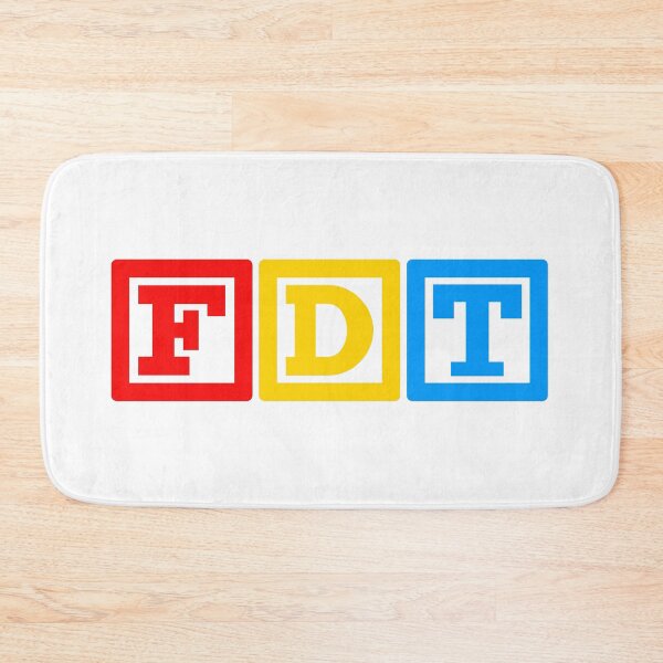 Item preview, FDT - Alphabet Blocks (IN PRIMARY COLORS) designed and sold by Thelittlelord.