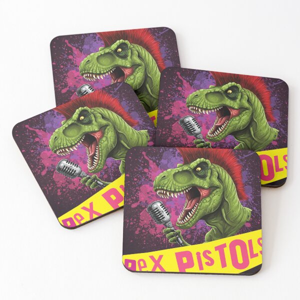 Item preview, Jurassic Rex Pistols: Old Punk designed and sold by Abeshinobi.