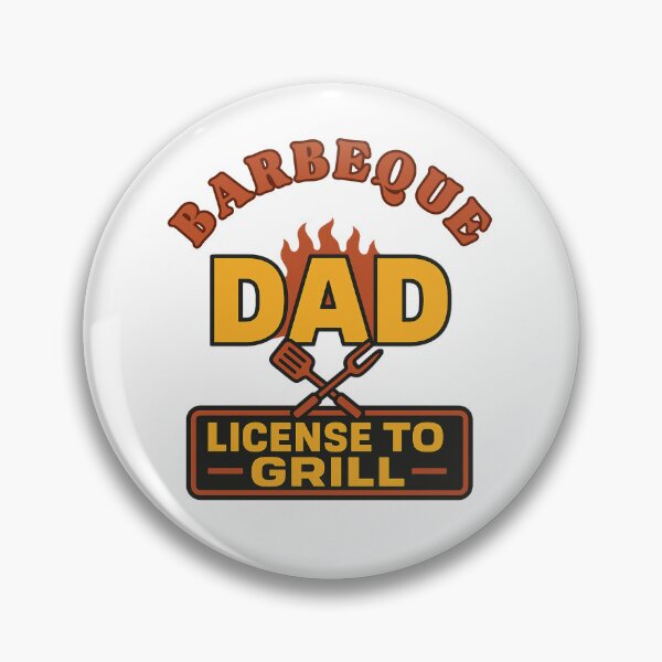 Item preview, Barbeque Dad Licence To Grill: Funny Backyard Cooking Art For  Grill Kings designed and sold by elynne9.