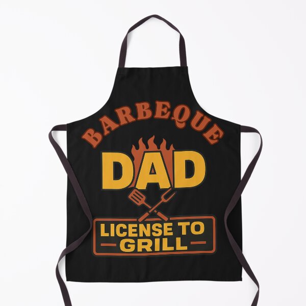 Item preview, Barbeque Dad Licence To Grill: Funny Backyard Cooking Art For  Grill Kings designed and sold by elynne9.
