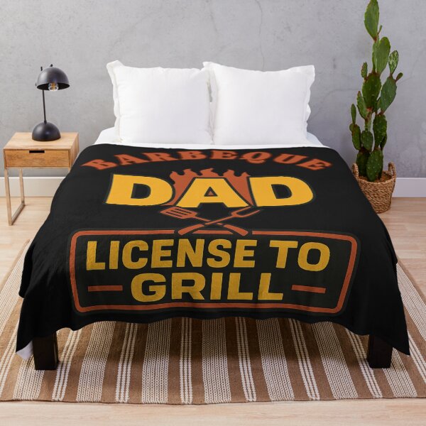 Item preview, Barbeque Dad Licence To Grill: Funny Backyard Cooking Art For  Grill Kings designed and sold by elynne9.
