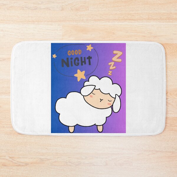 Item preview, Pasture Bedtime – Adorable Sleeping Sheep designed and sold by E20STUDIO.