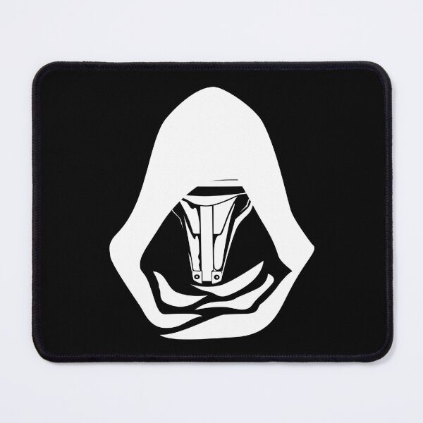 Item preview, Minimalist Darth Revan Mask in White – Star Wars KOTOR Inspired Design designed and sold by HelveticaHero Designs.