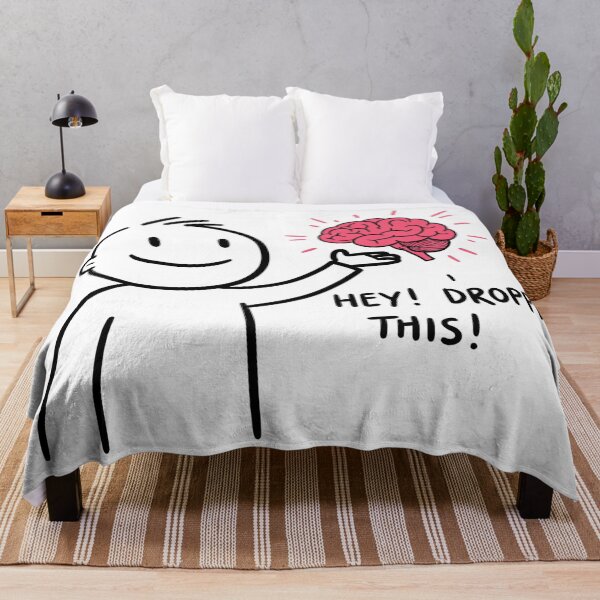 Item preview, Cartoon Brain Drop Kindness Reminder designed and sold by AgingeR.